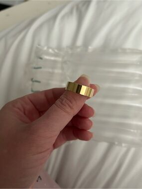 🆕 NWT The Original Calmi Ring Gold UNISEX